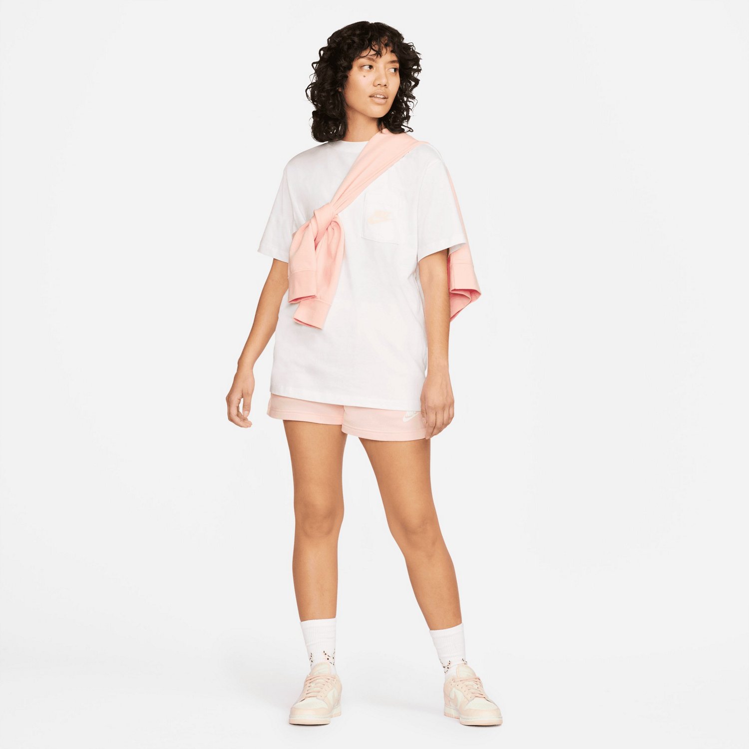 Nike Women's Sportswear Club Fleece Shorts                                                                                       - view number 4