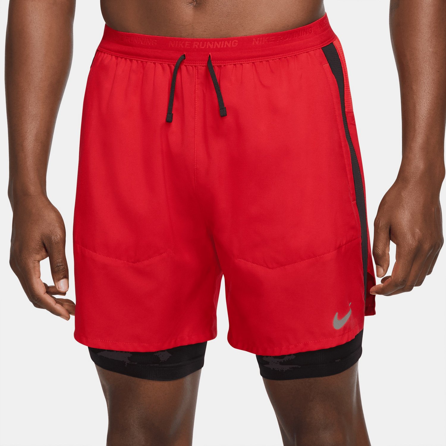 Nike Men's DriFIT Stride Hybrid Running Shorts 7 in Academy