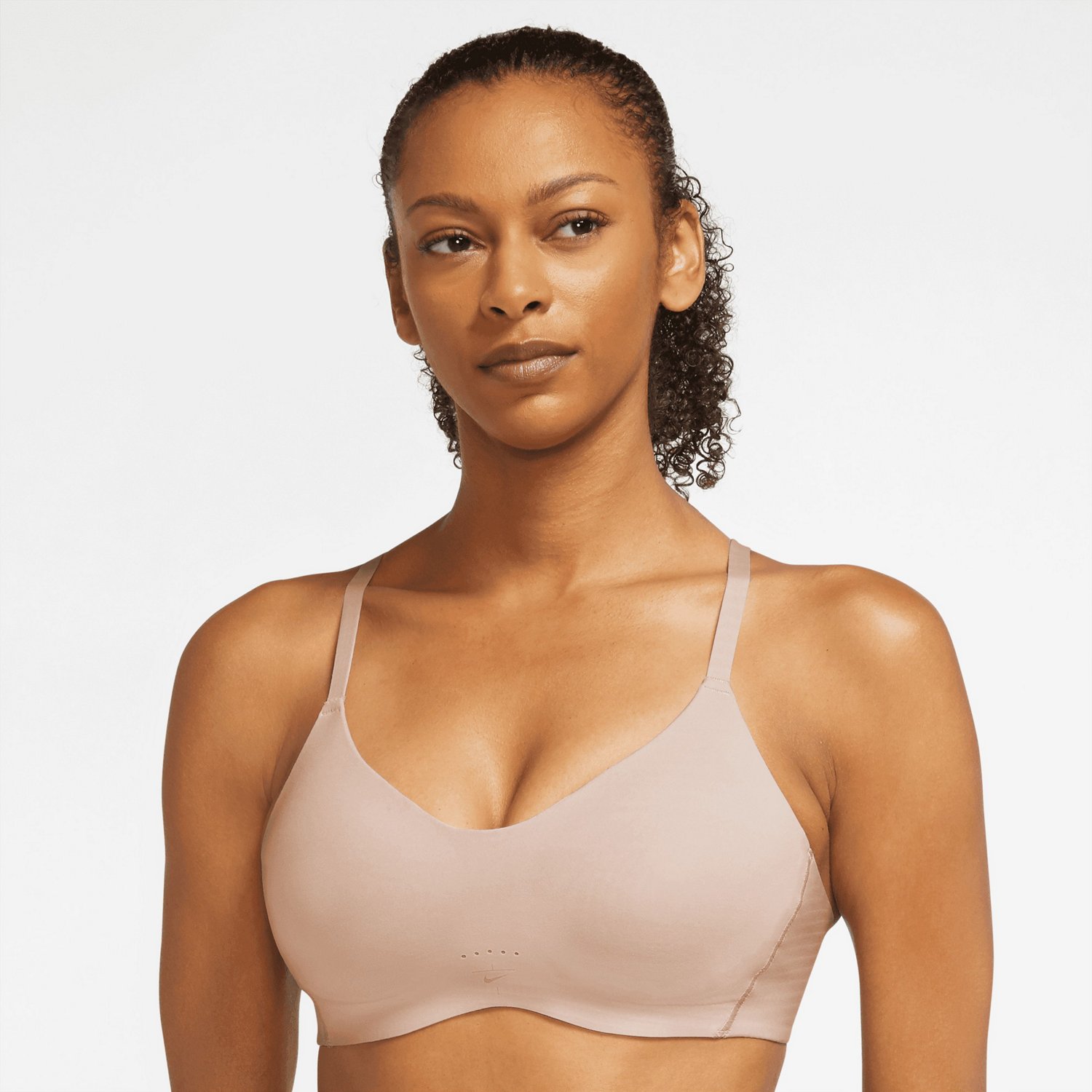 Nike Training Alate Minimalist light-support bra in white