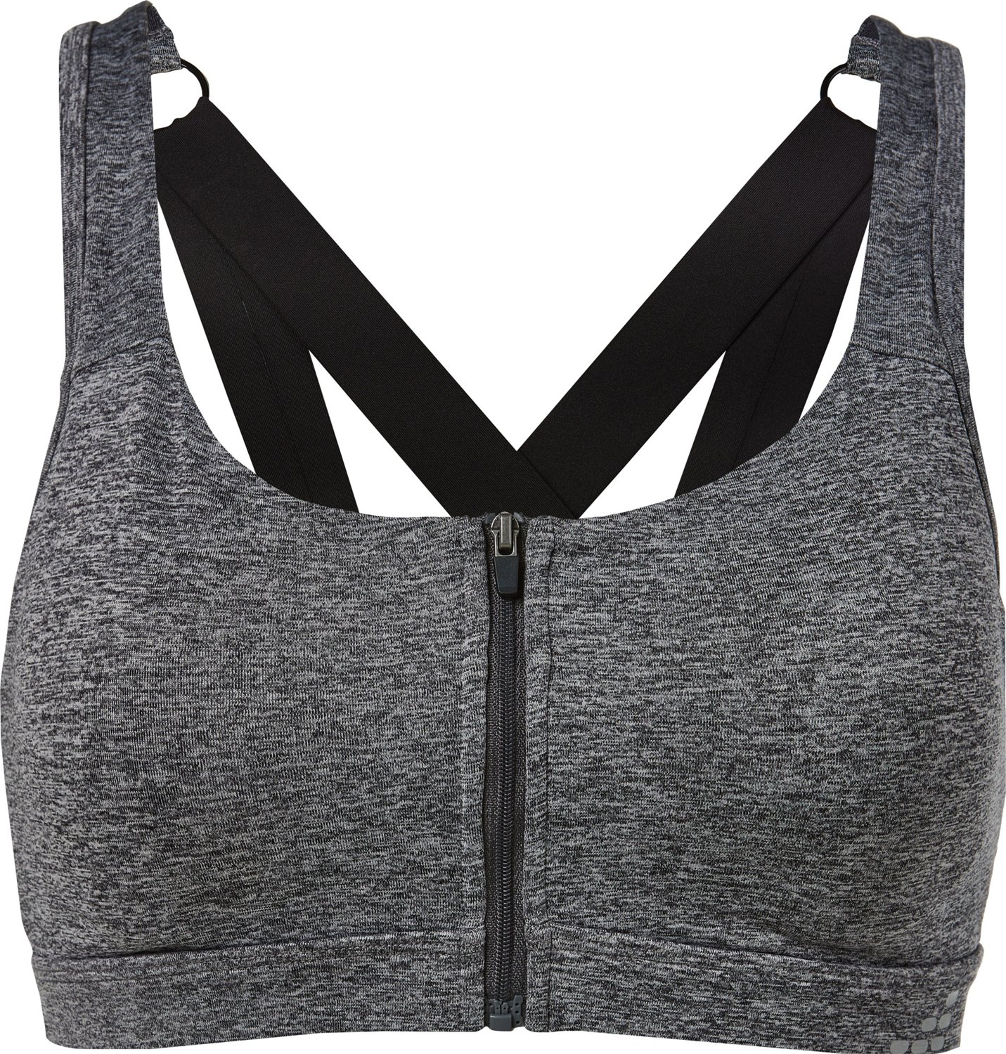 The Closer Bra – Booya Black  Zip up sports bra, Supportive