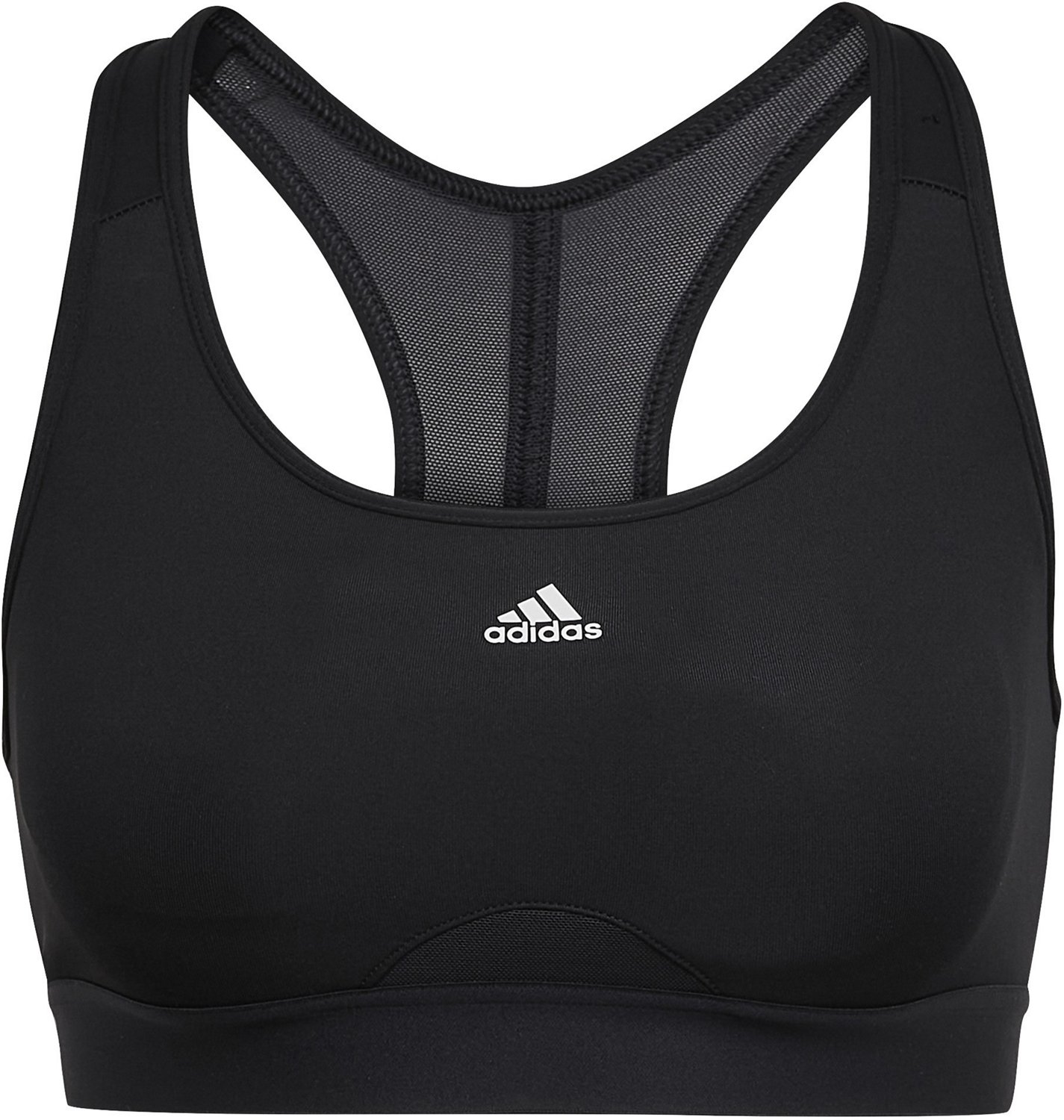 adidas Women's Powerreact Training Medium Support Sports Bra                                                                     - view number 4