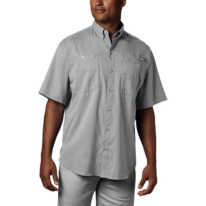 Columbia Sportswear Men's Tamiami II Shirt Grey, Small - Men's Fishing Tops at Academy Sports - 1287051-019