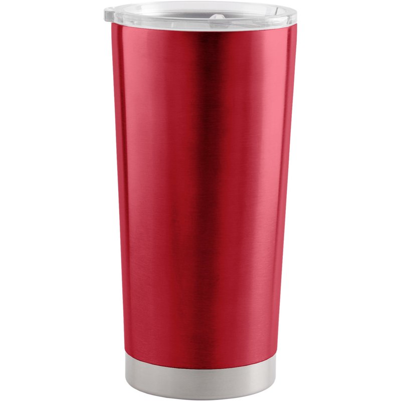 001-S20T-CRD 20 oz Plain Cardinal Stainless Tumbler