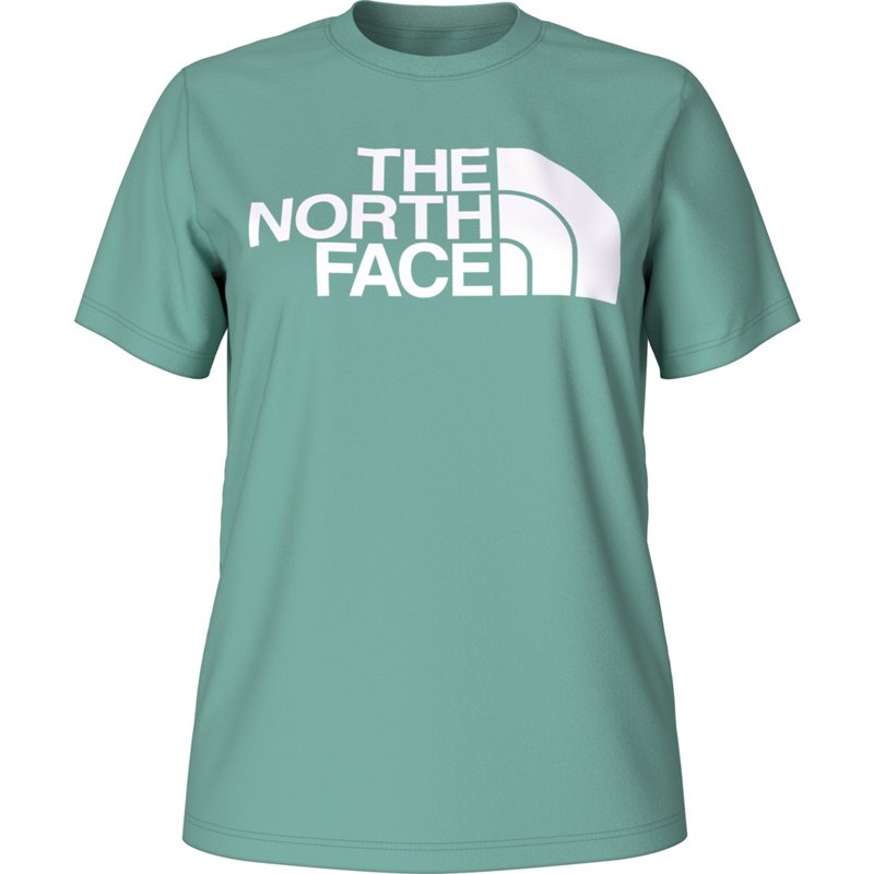 The North Face Women's Half Dome Cotton T-Shirt Green Light, Medium - Women's Outdoor Short-Sleeve Tops at Academy Sports product image