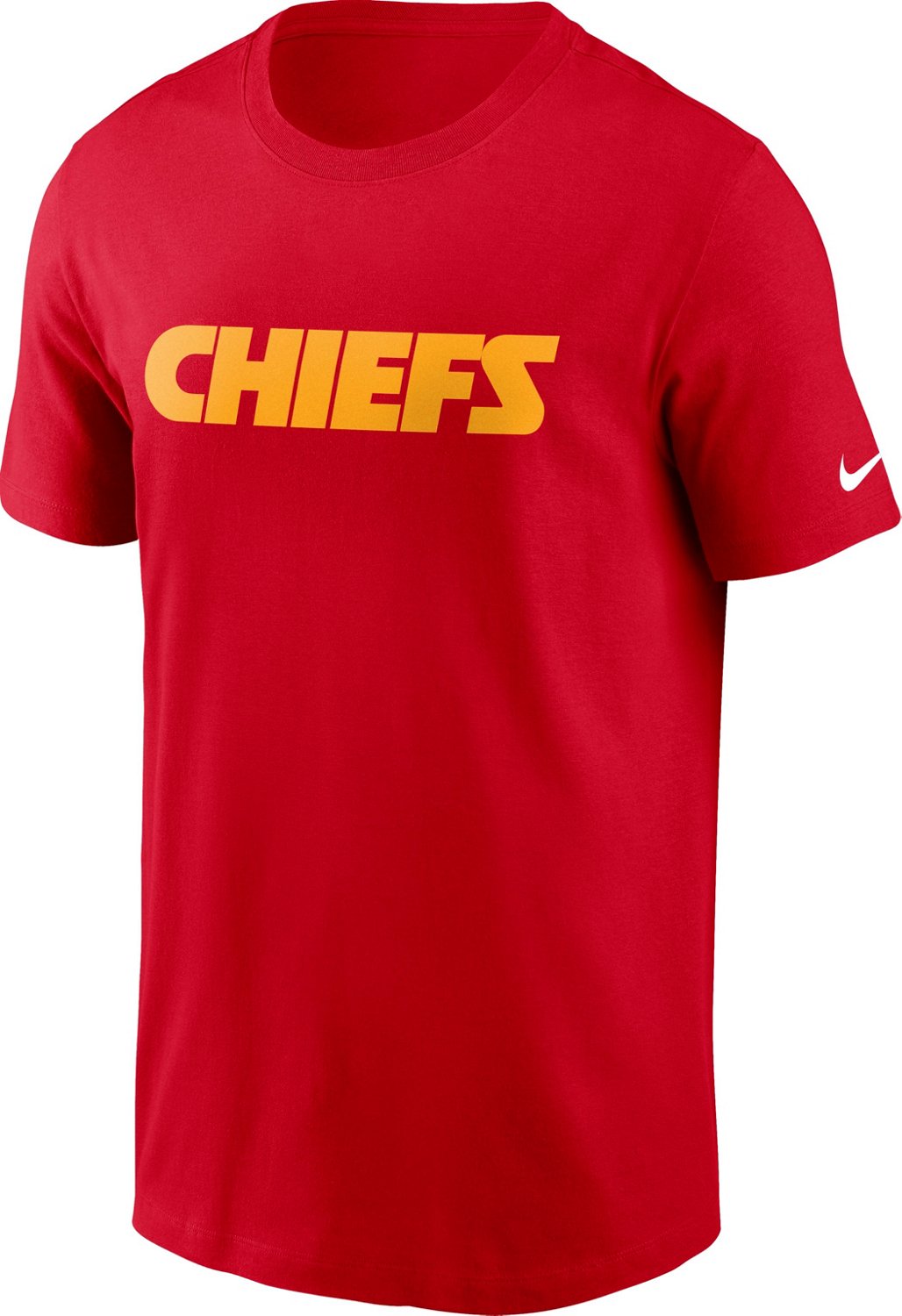Nike Men's Kansas City Chiefs Wordmark Essential T-shirt | Academy