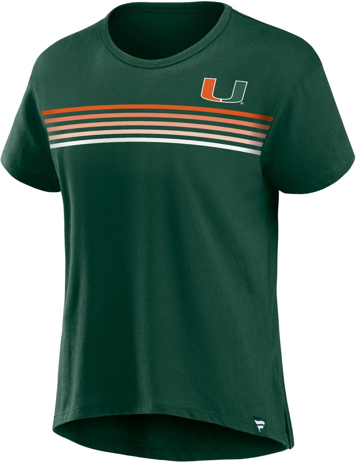 University of Miami Women's Iconic High Low Graphic T-shirt