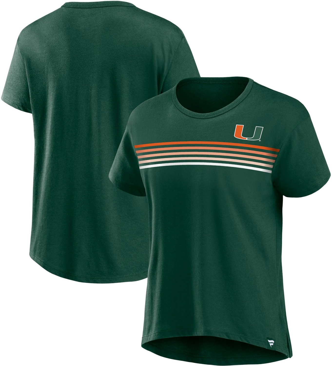 University of Miami Women's Iconic High Low Graphic T-shirt  - view number 3
