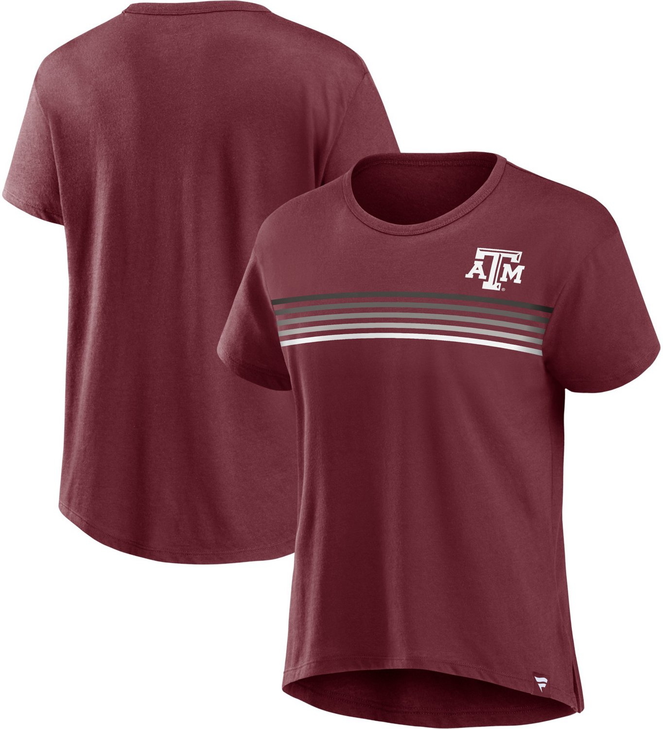 Texas A&M University Women's Iconic High Low Graphic T-shirt                                                                     - view number 3