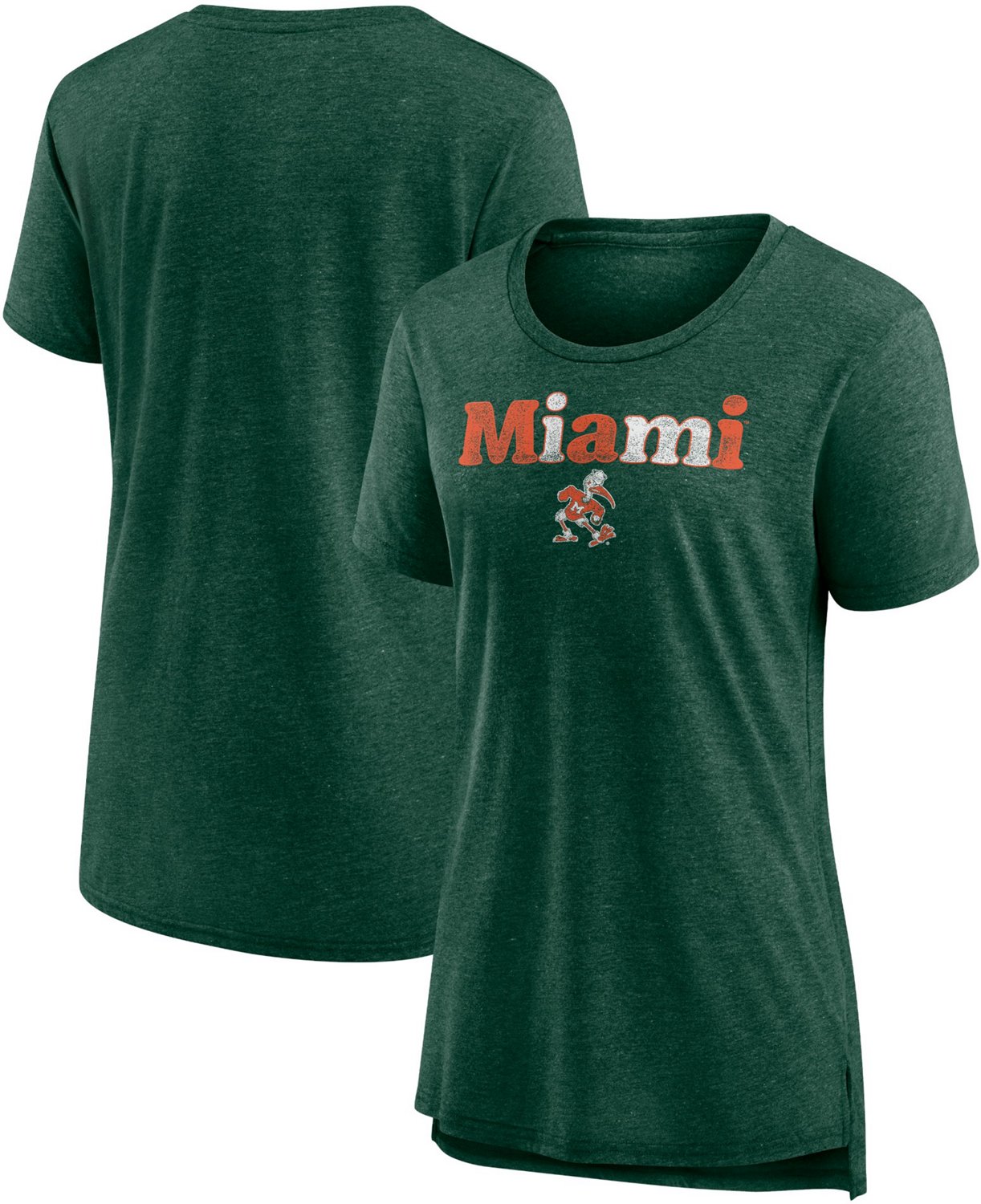 Fanatics Women's University of Miami True Classics Breakneck Speed T-shirt - view number 3