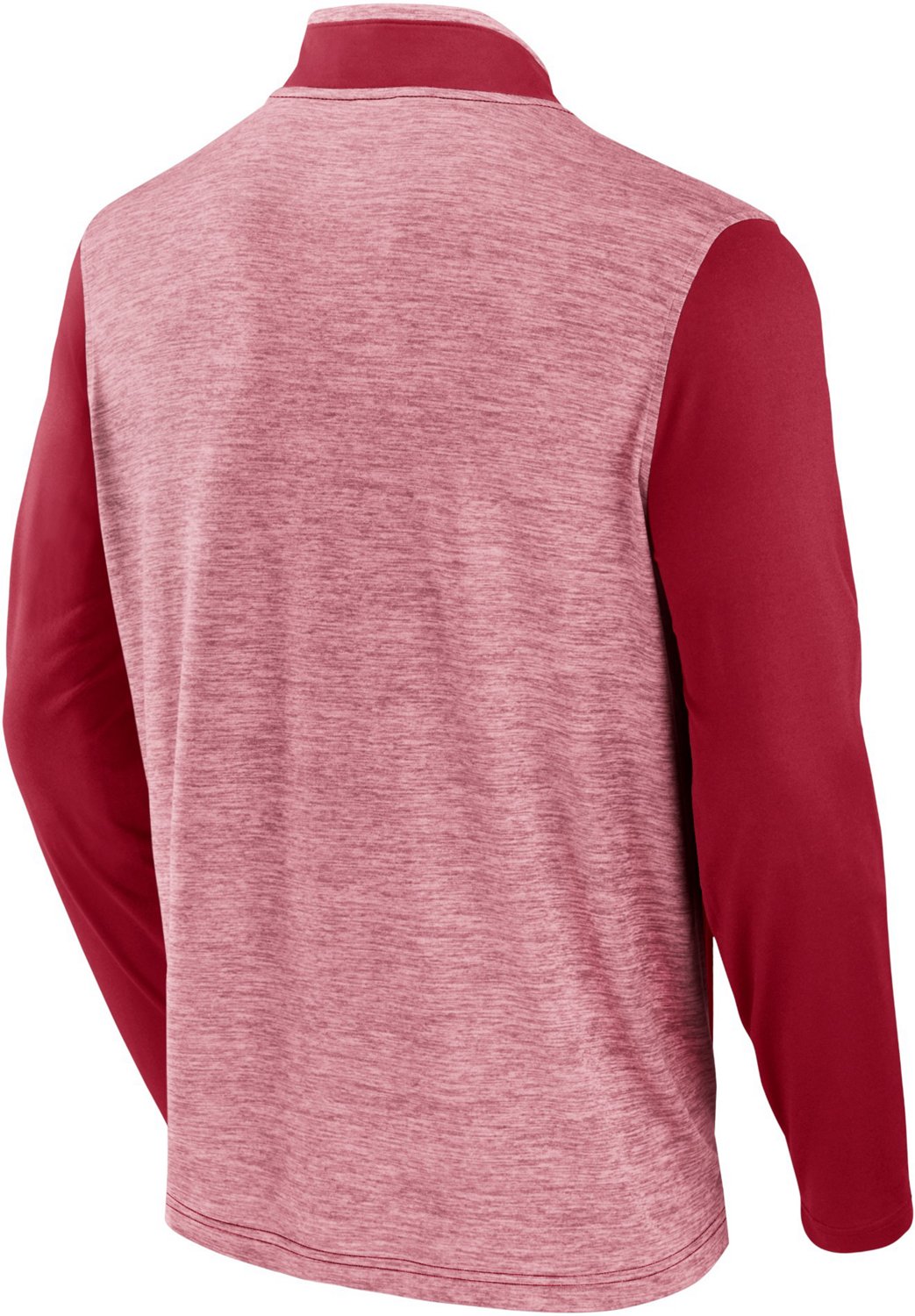 Fanatics Men's University of Oklahoma Iconic Brushed 1/4 Zip Top - view number 2