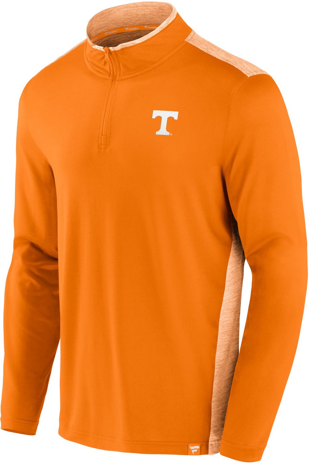 Fanatics Men's University of Tennessee Iconic Brushed 1/4 Zip Top Academy