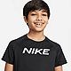 Nike Boys' Pro Fitted Short Sleeve Shirt                                                                                         - view number 4