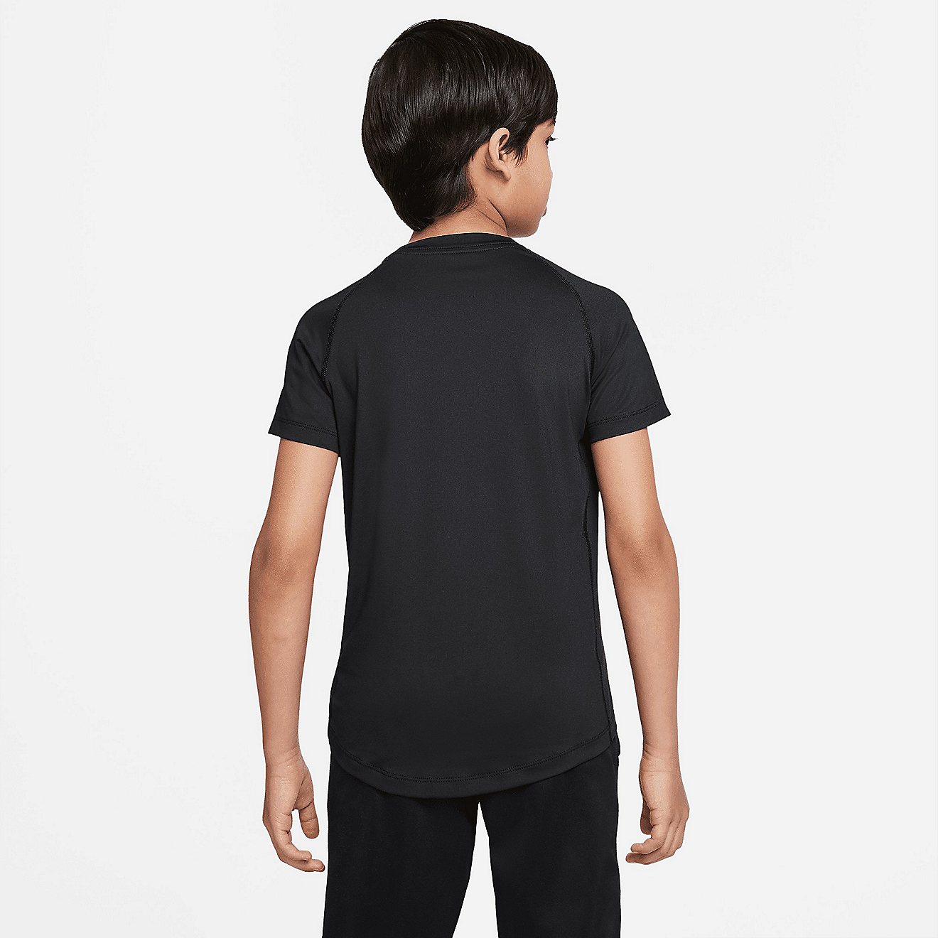 Nike Boys' Pro Fitted Short Sleeve Shirt                                                                                         - view number 2
