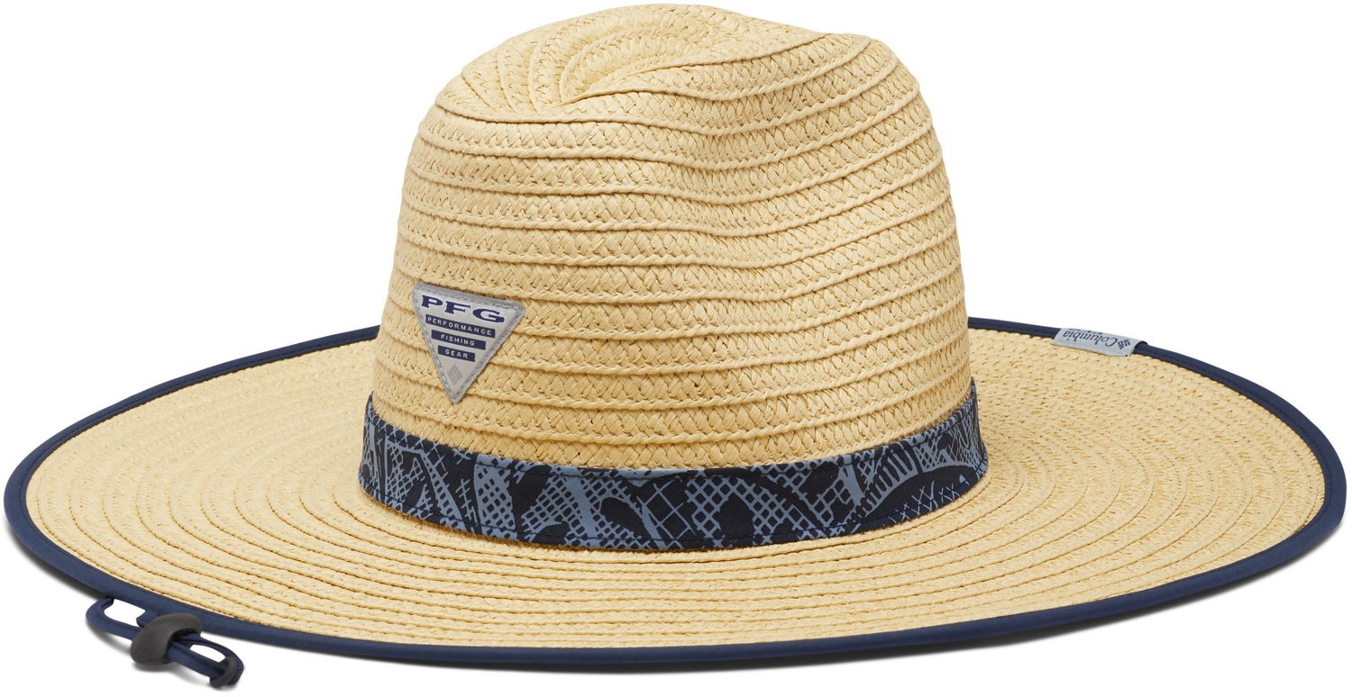 Columbia Sportswear Men's PFG Baha Straw Hat Academy