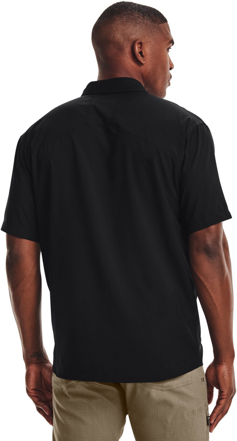 Under Armour Men's Tactical Range Short Sleeve ButtonDown Shirt Academy