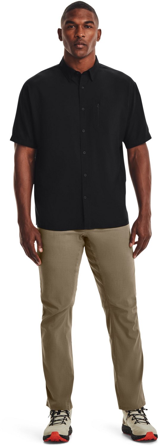 Under armour button 2024 down short sleeve shirt