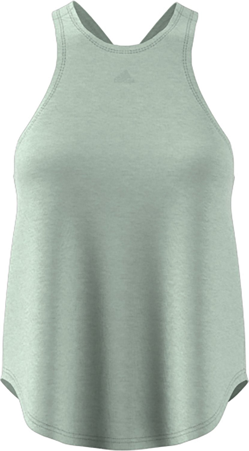 adidas Women’s Yoga Studio Loop Back Tank Top                                                                                  - view number 1