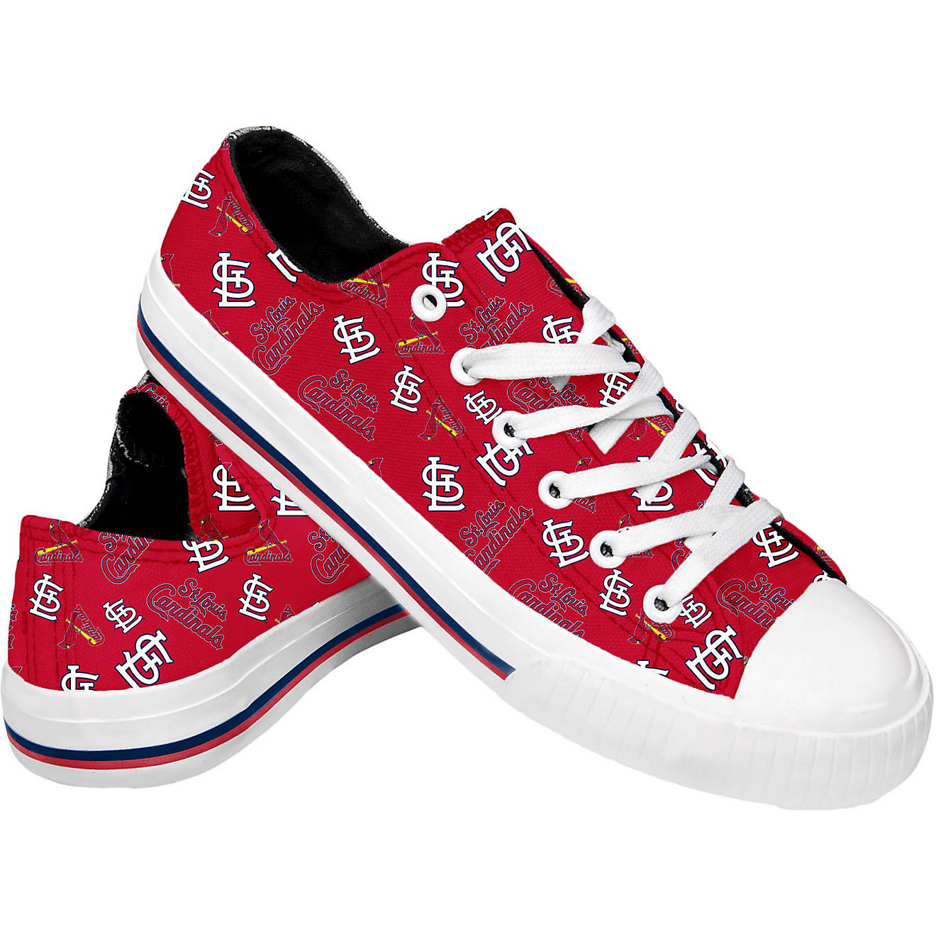 St Louis Cardinals MLB Team Row One Men 7.5 Women 9 Sneakers shoes