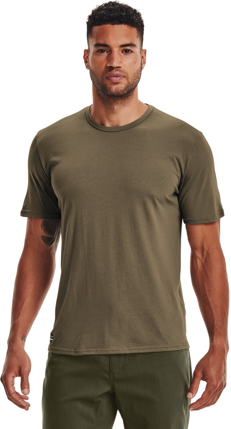 Under Armour Men's Marine OD Green Tactical Tech Long Sleeve T-Shirt