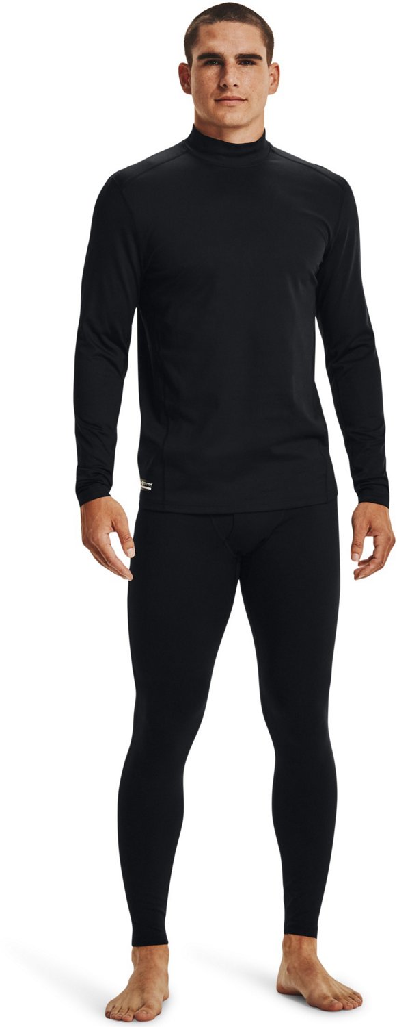 Under Armour Men's Tactical ColdGear Infrared Base Mock Neck Long Sleeve T-shirt - view number 3