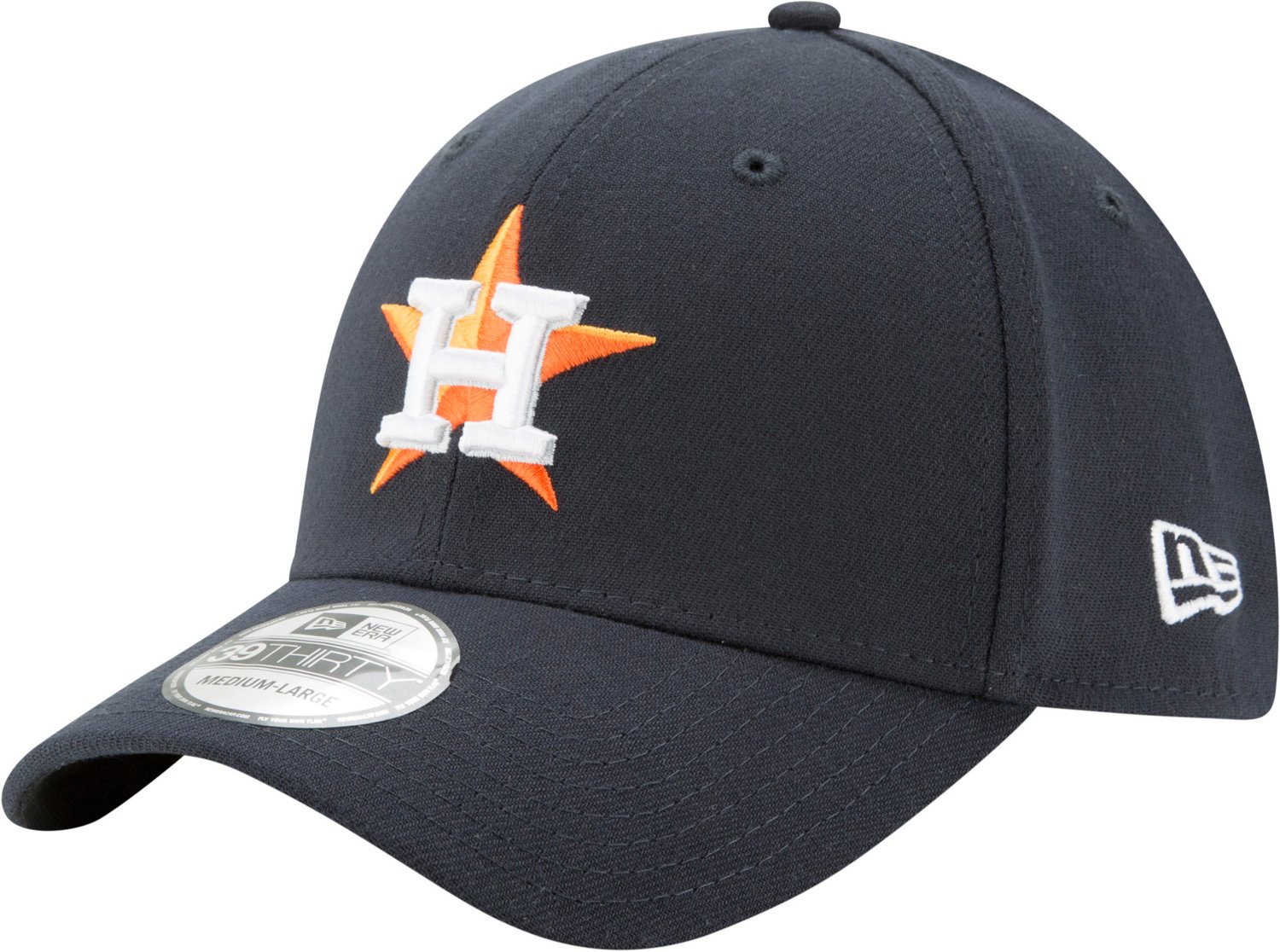 New Era Men's Houston Astros 60th Anniversary Side Patch 39THIRTY Cap ...