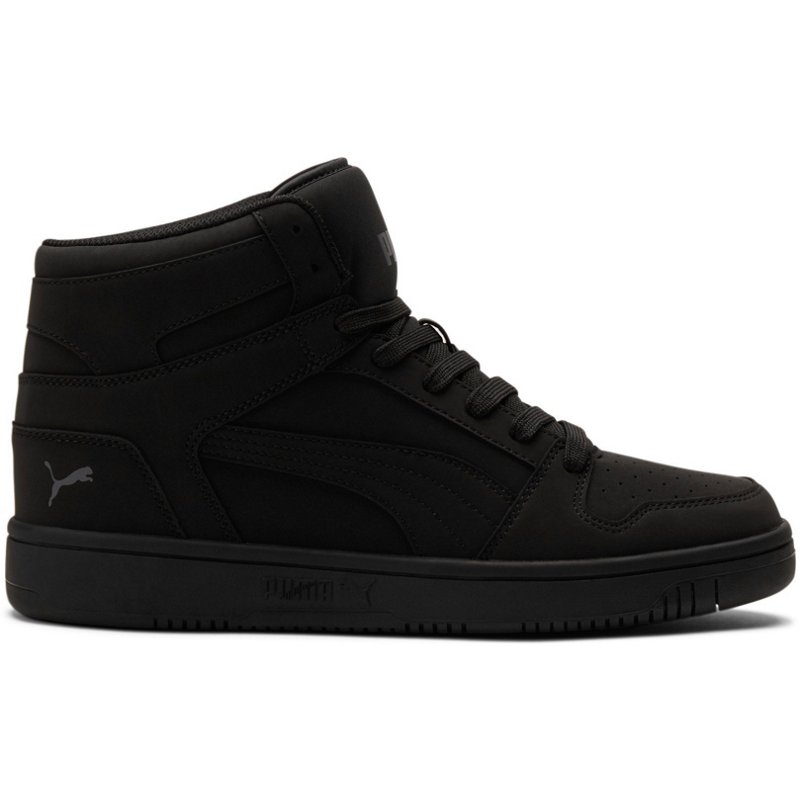 PUMA Men's Rebound LayUp Buck Shoes Black/Black, 10 - Men's Active at Academy Sports product image