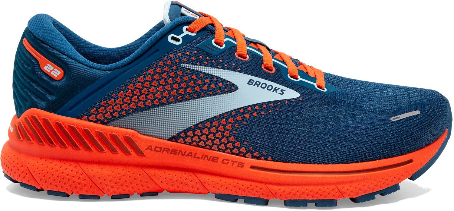 Brooks Men s Adrenaline GTS 22 Running Shoes Academy