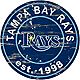 Fan Creations Tampa Bay Rays 24 in Established Date Round Sign                                                                   - view number 1 image