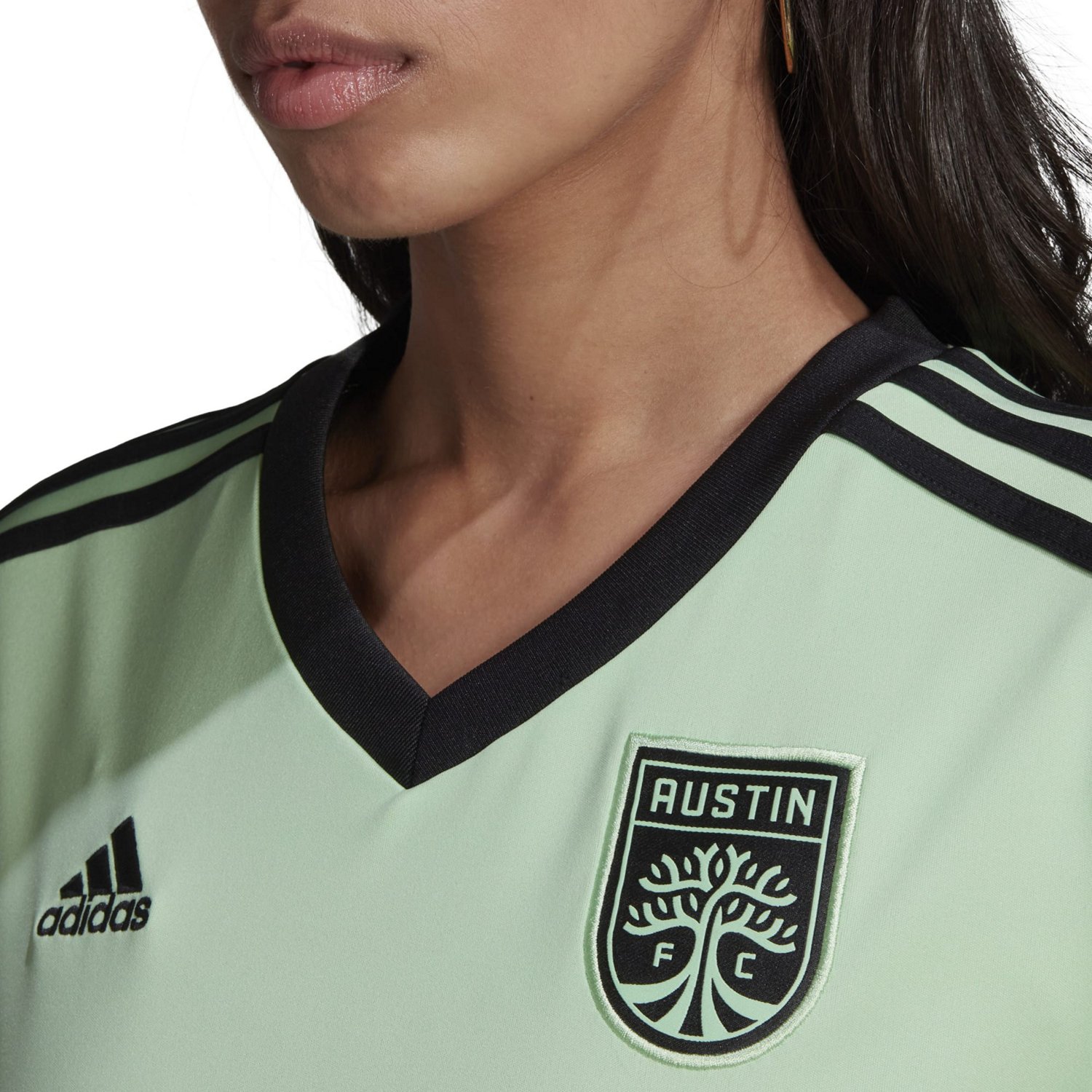 Women's Adidas Black Austin FC 2023 One Planet Replica Jersey