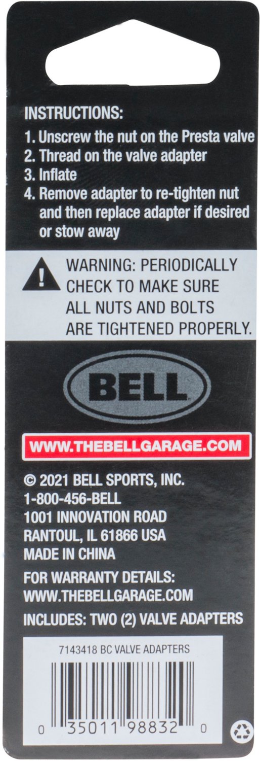 Bell Presta Valve Adapters - view number 5