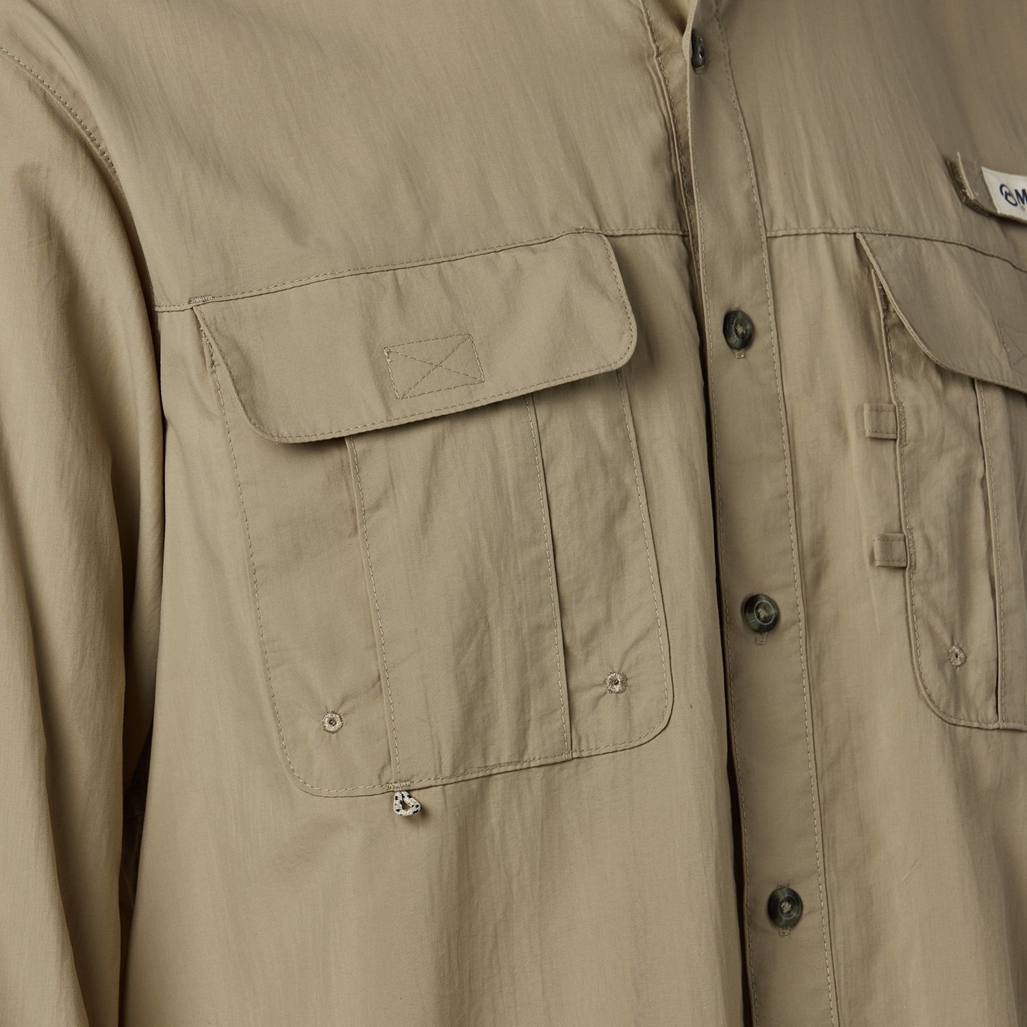 Magellan Outdoors Men's Laguna Madre Solid Long Sleeve Fishing Shirt - view number 7