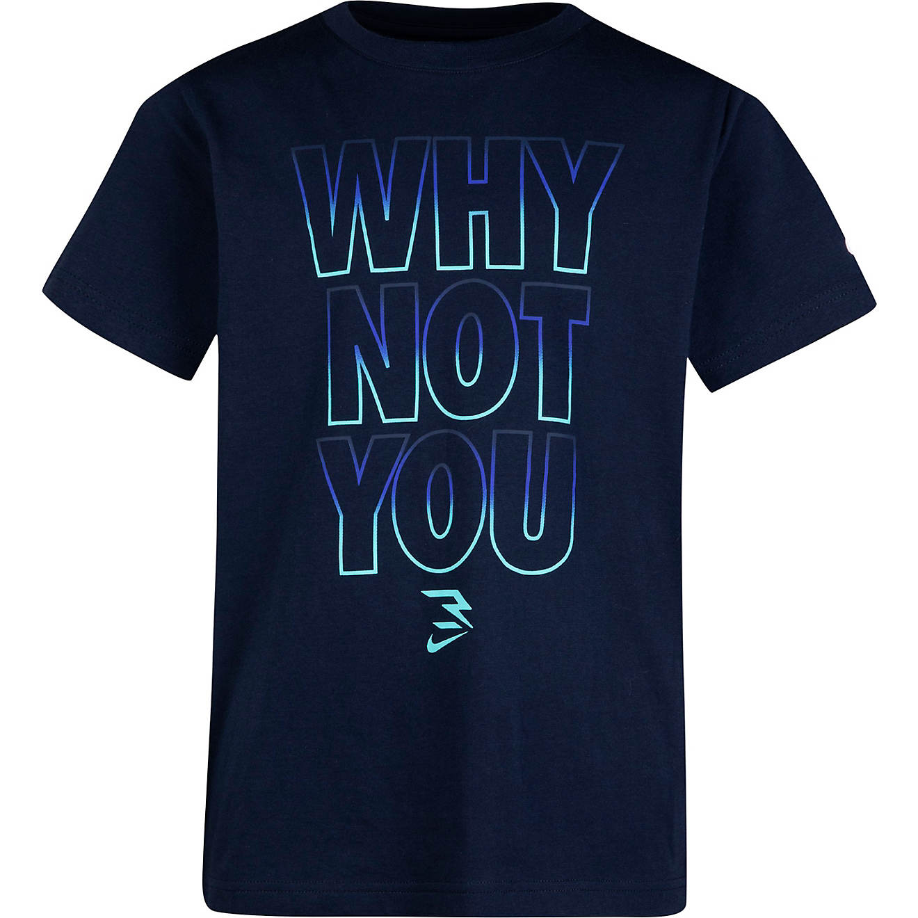 Nike Boys' 3BRAND by Russell Wilson Why Not You T-shirt | Academy