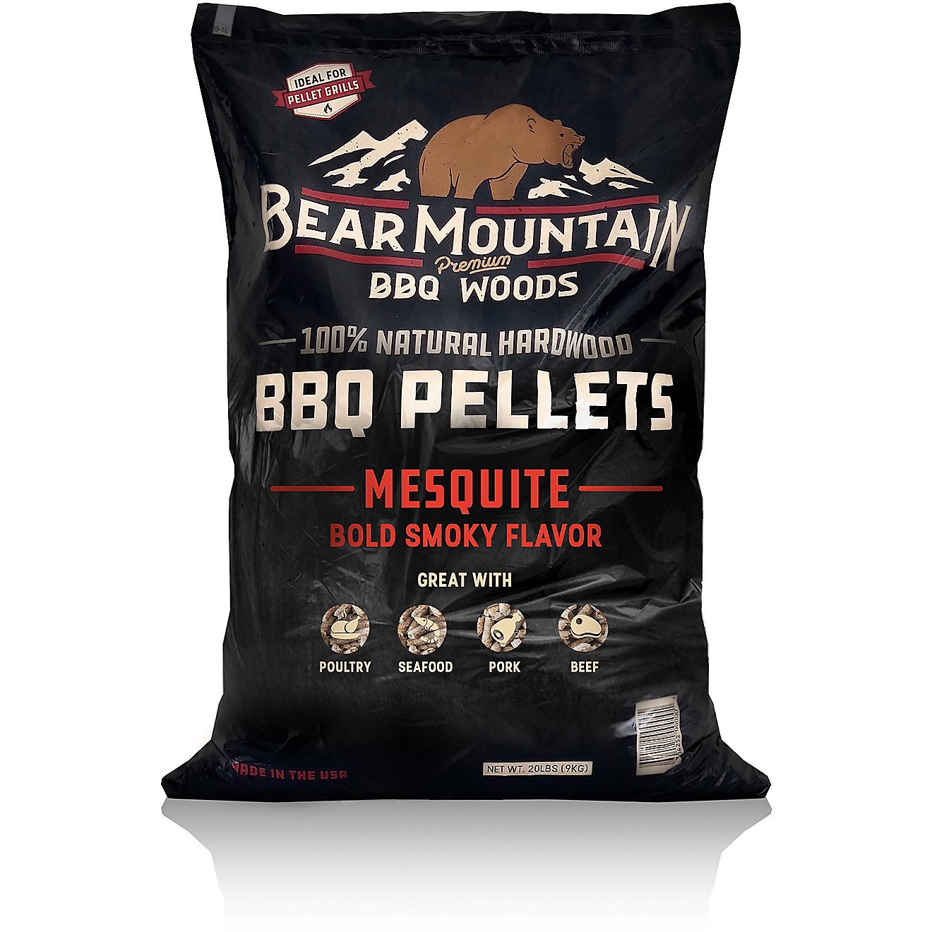 Bear Mountain BBQ Mesquite BBQ 20 lb Wood Pellets                                                                                - view number 1