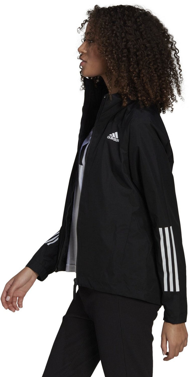 adidas Women's BSC 3-Stripes RAIN.RDY Jacket - view number 3