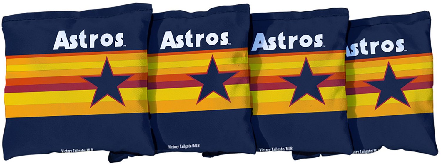 Victory Tailgate Houston Astros Tequila Sunrise Bean Bags 4-Pack