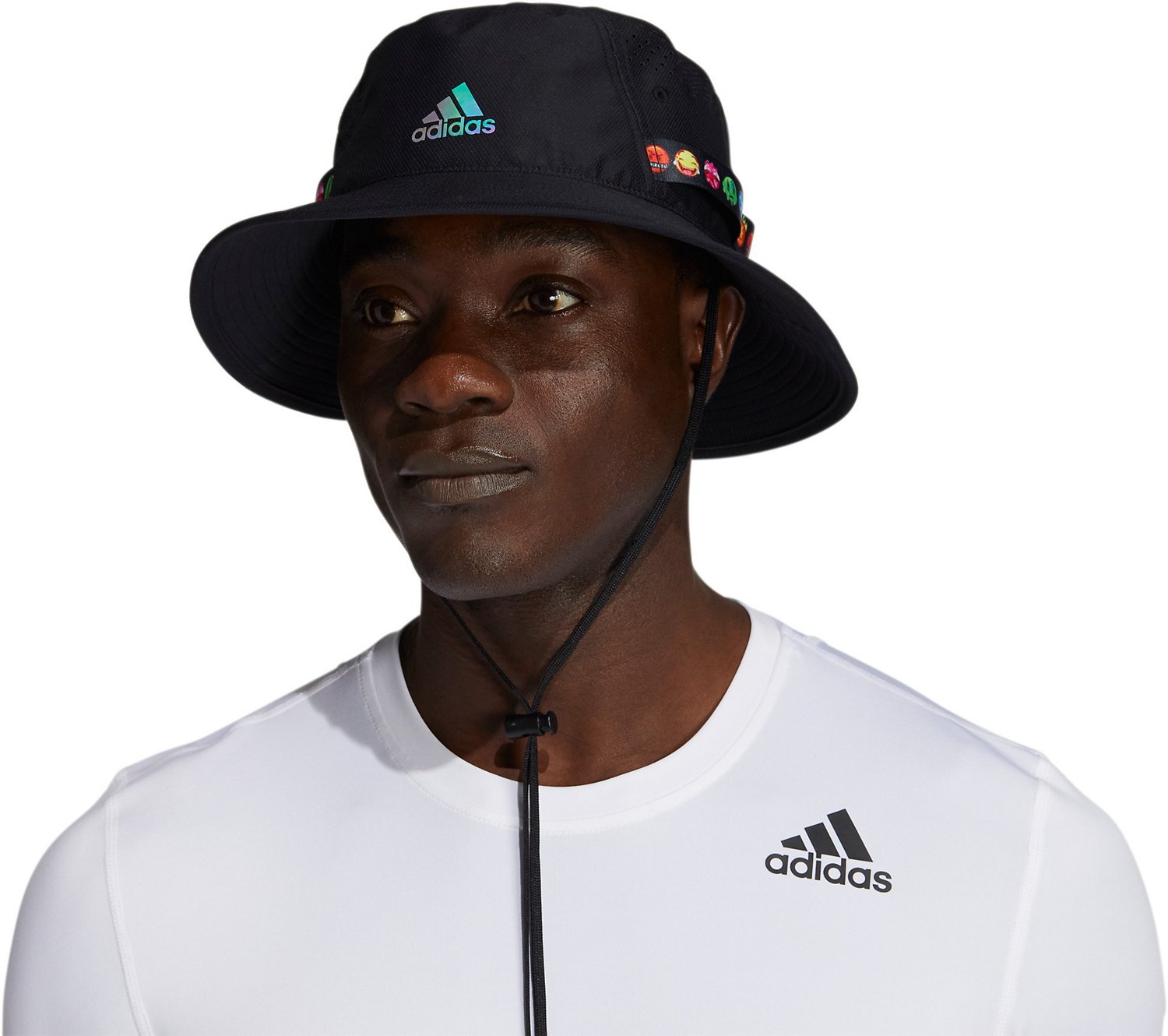 Men's Adidas Victory 4 Bucket Hat White