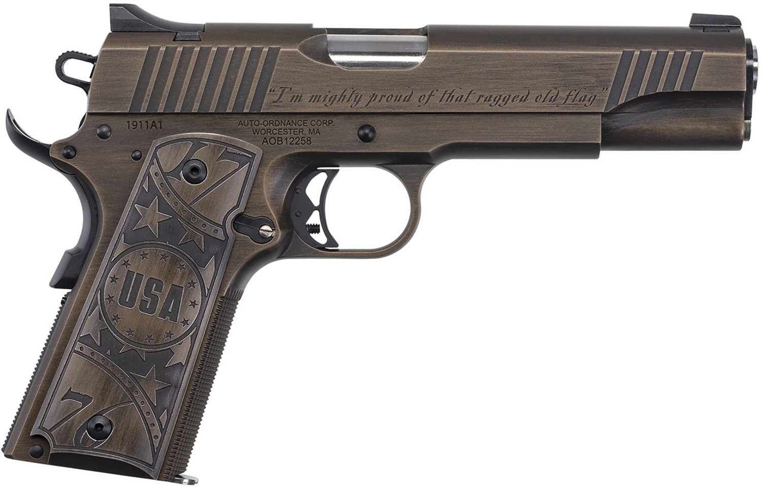 Auto-Ordnance 1911-A1 Old Glory 45 ACP Pistol - view number 2