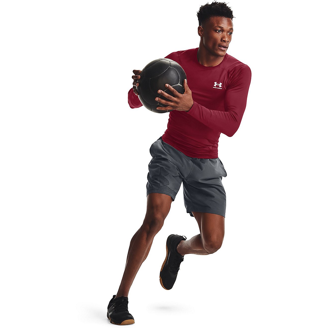 Under Armour Men's HeatGear Armour Comp Long Sleeve Top                                                                          - view number 3