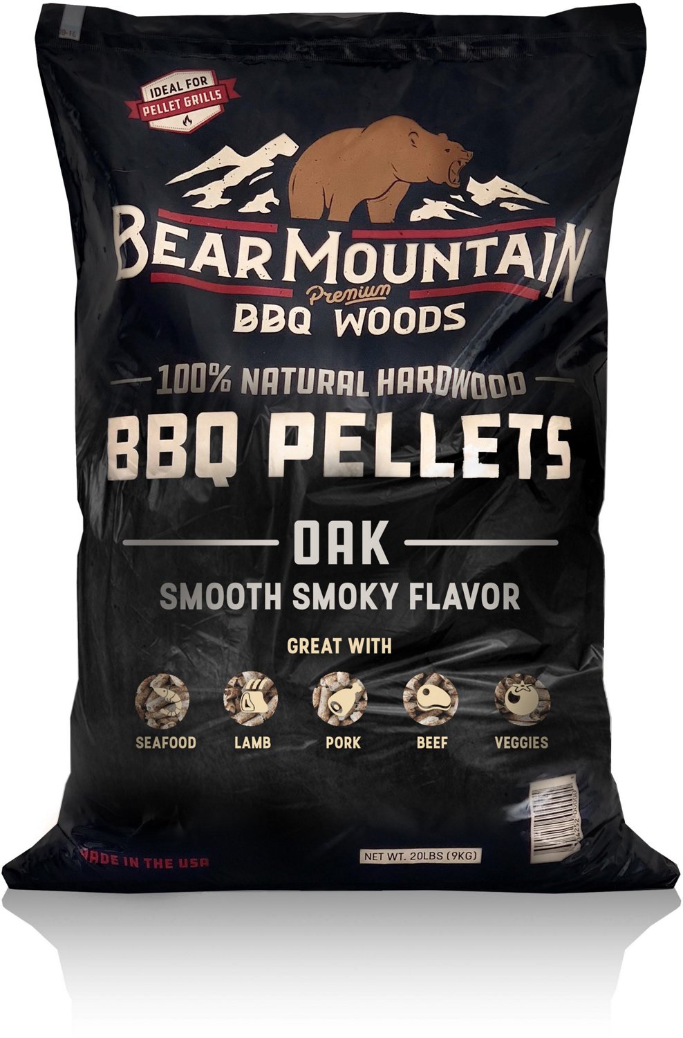 Bear Mountain BBQ Oak BBQ 20 lb Wood Pellets                                                                                     - view number 1 selected