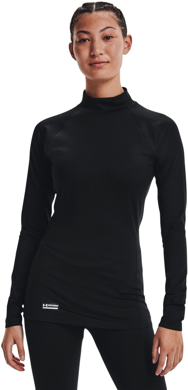 Coldgear Authentics Mockneck Long Sleeve Women - Black