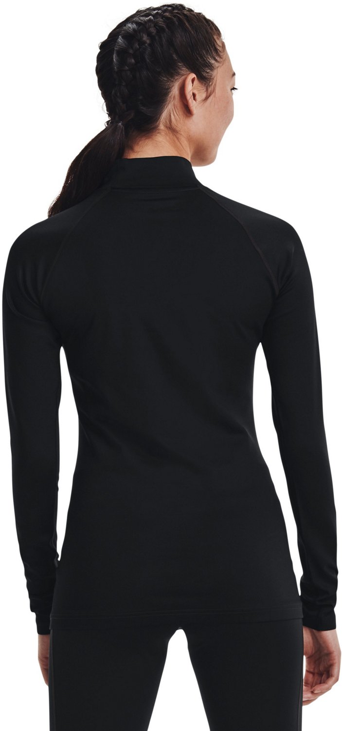 Under Armour Women’s Tactical ColdGear Infrared Base Mock Long Sleeve Shirt - view number 2