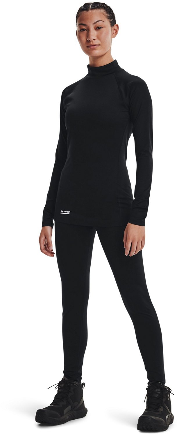 Under Armour Women’s Tactical ColdGear Infrared Base Mock Long Sleeve Shirt - view number 3