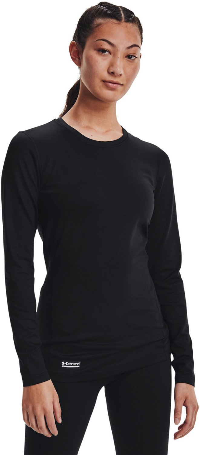 Under Armour Women’s Tactical ColdGear Infrared Base Crew Long Sleeve ...