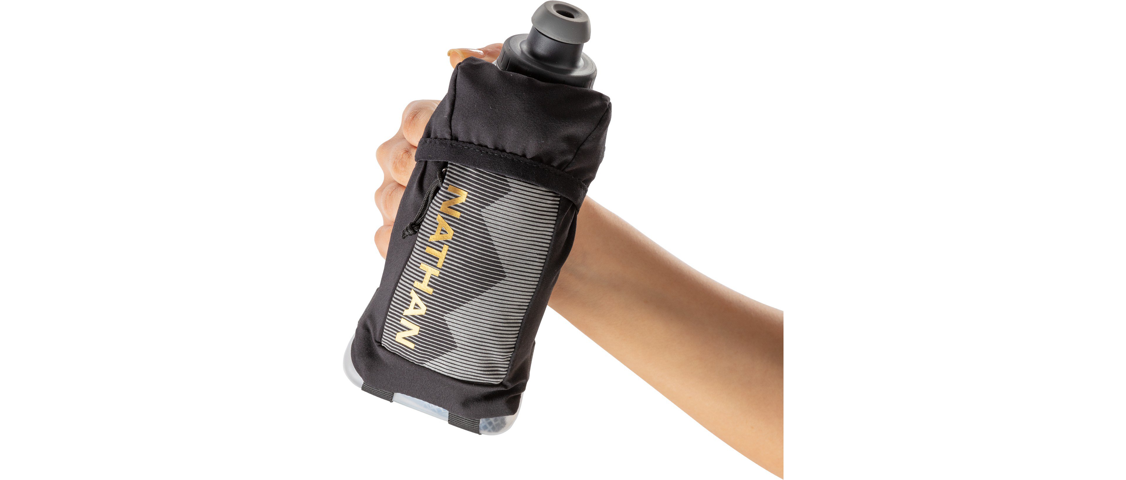 Nathan Insulated Quick Squeeze 12 oz Water Bottle