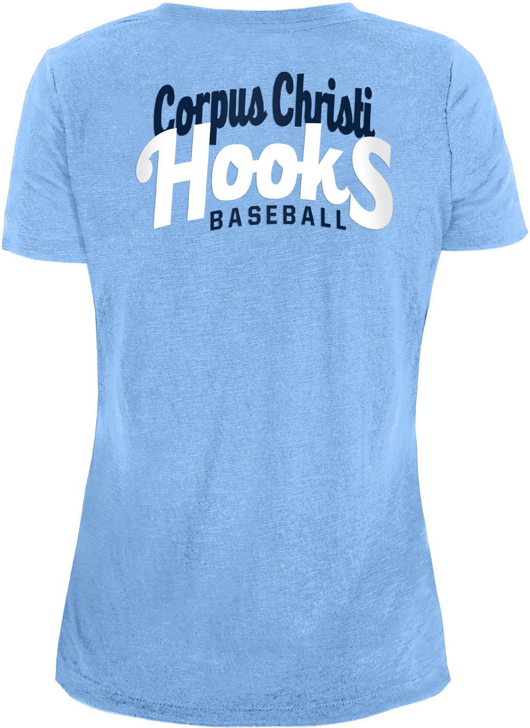 New Era Women’s Corpus Christi Hooks Front Twist Graphic T-shirt  - view number 2