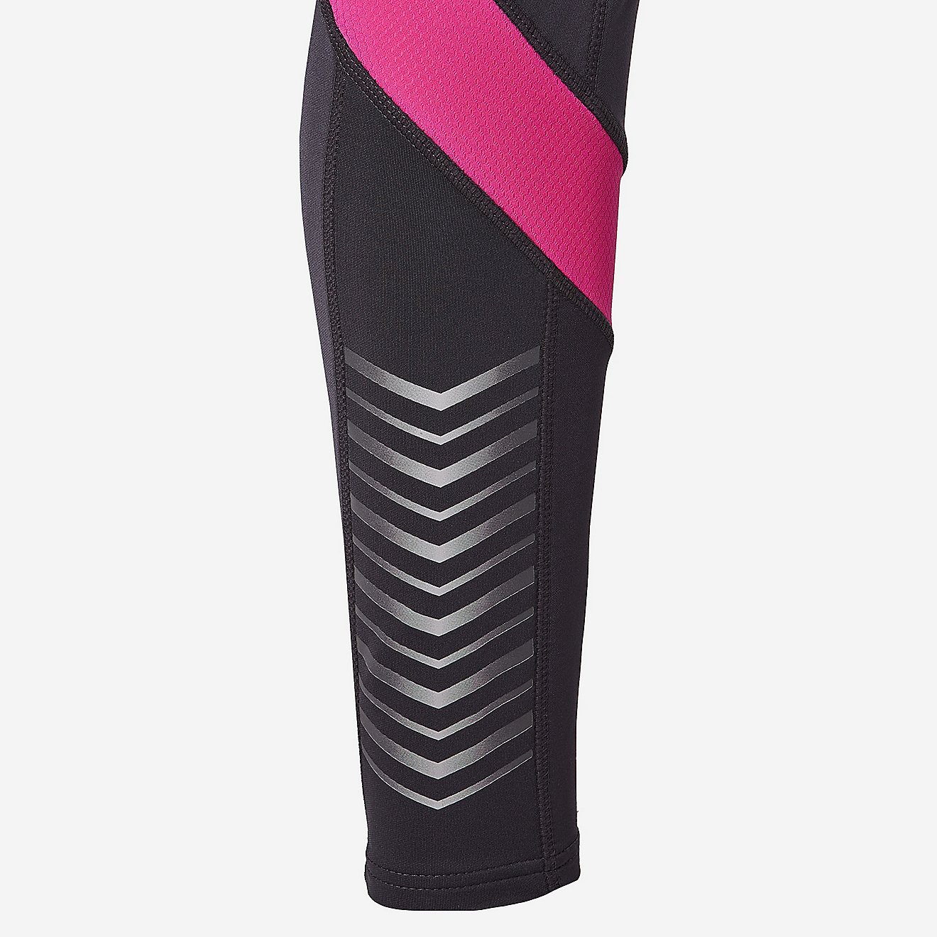 BCG Women's Mesh Pieced Reflective Running Leggings                                                                              - view number 3