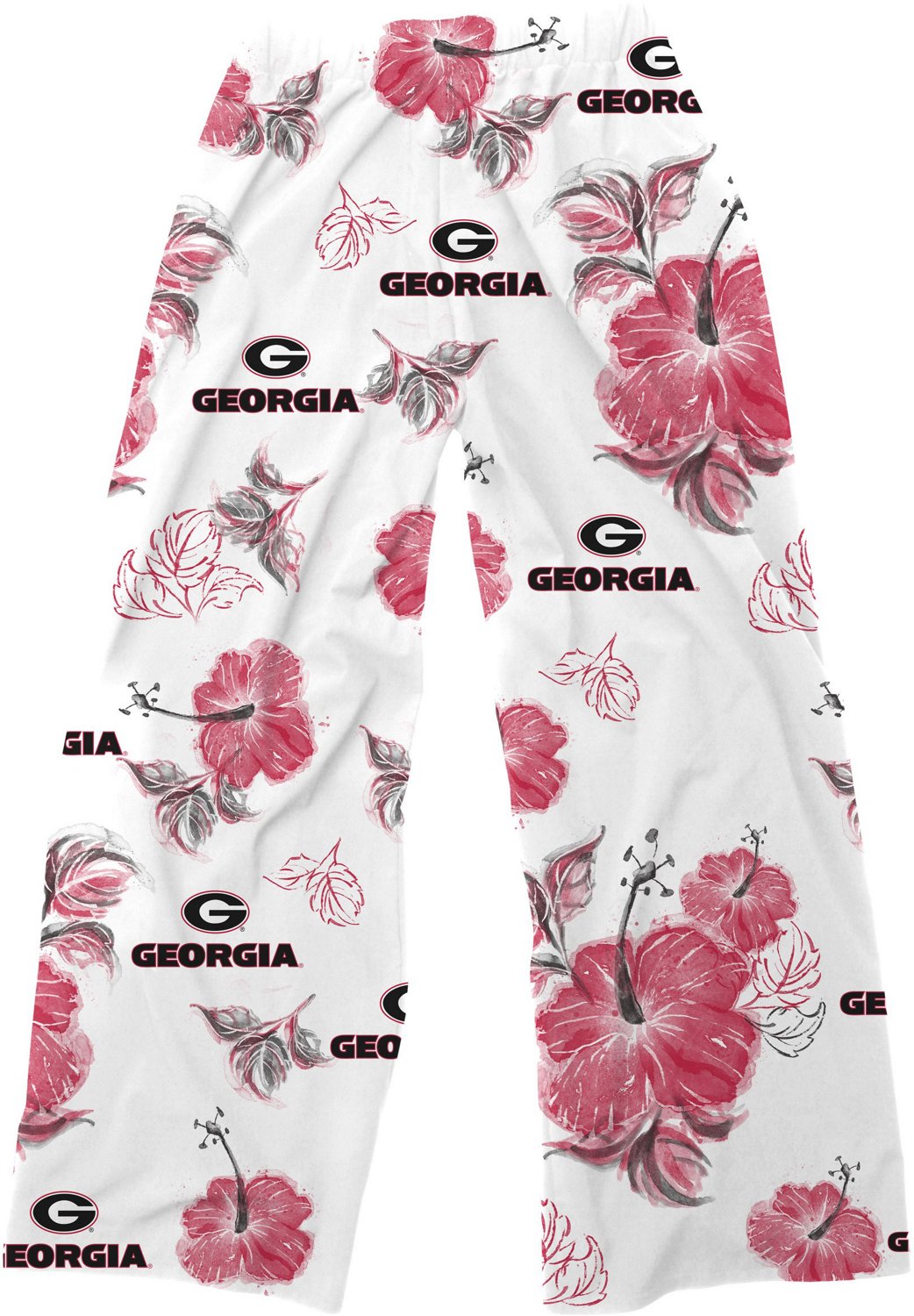 Wes and Willy Women's University of Crepe Flowy Beach Pants