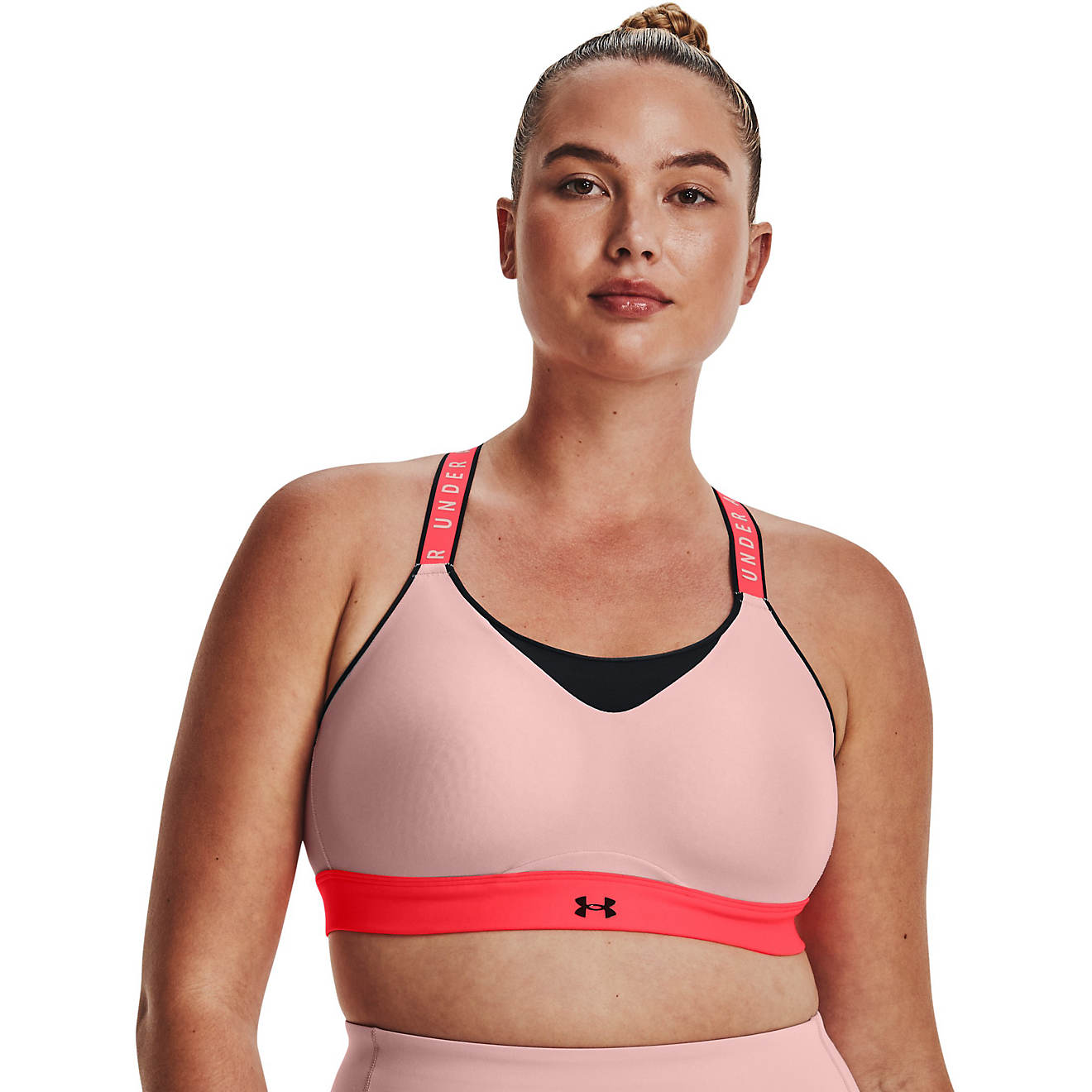 Under Armour Women's Infinity High Blocked Sports Bra                                                                            - view number 1