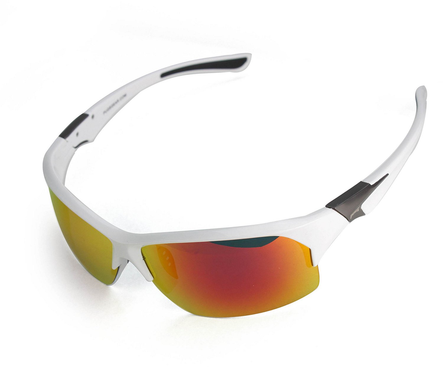 PUGS Adults' Flex Blade Polarized WrapAround Sunglasses Academy