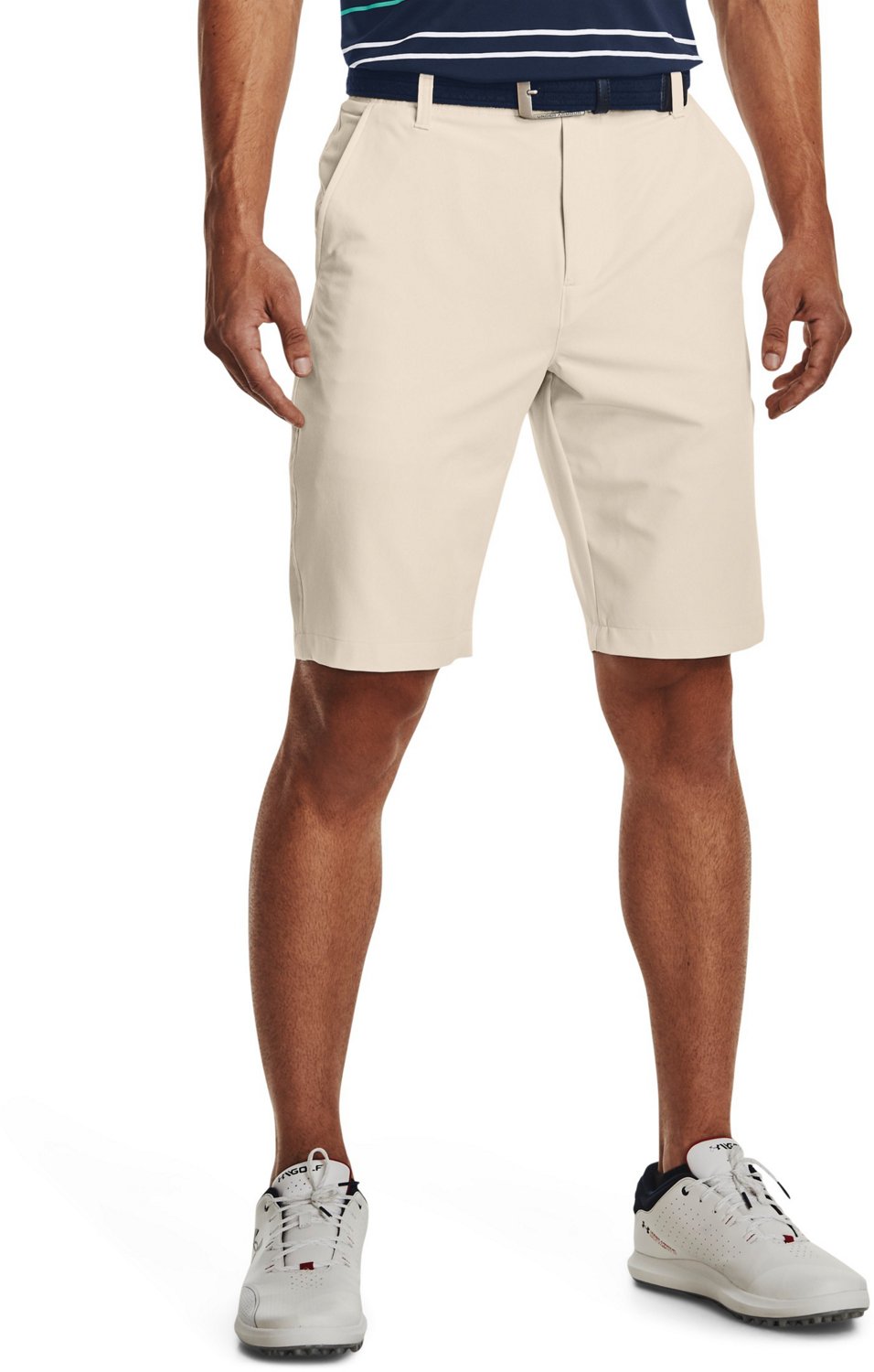 UNDER ARMOUR - Shorts Training Stretch Homme Academy/Mod Gray